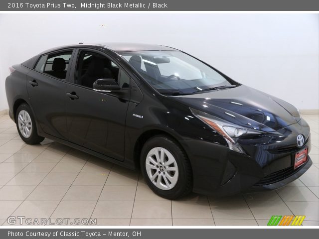 2016 Toyota Prius Two in Midnight Black Metallic