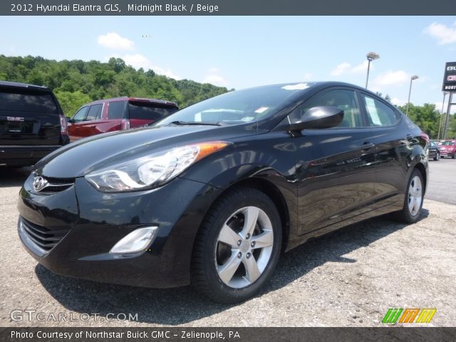 2012 Hyundai Elantra GLS in Midnight Black