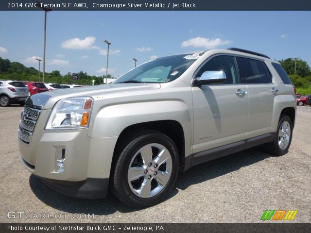 2014 GMC Terrain SLE AWD in Champagne Silver Metallic