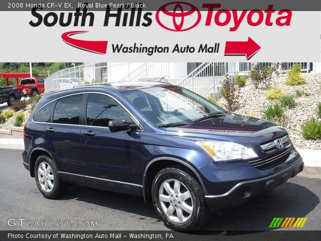 2008 Honda CR-V EX in Royal Blue Pearl