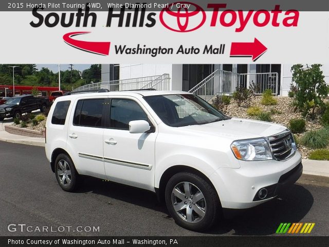 2015 Honda Pilot Touring 4WD in White Diamond Pearl