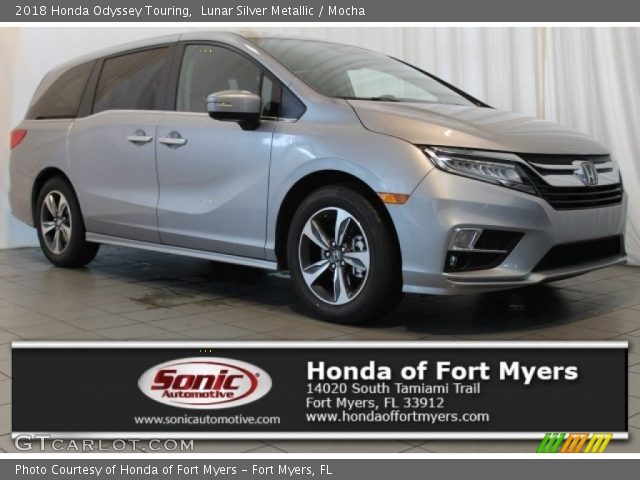 2018 Honda Odyssey Touring in Lunar Silver Metallic