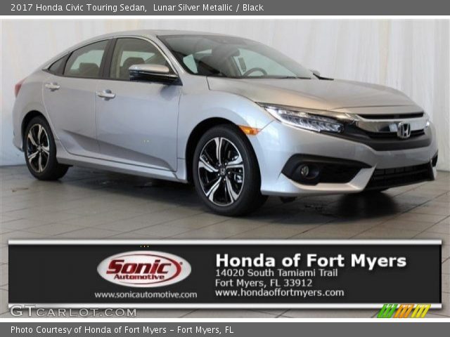 2017 Honda Civic Touring Sedan in Lunar Silver Metallic