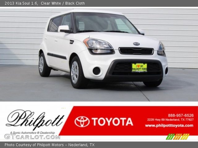 2013 Kia Soul 1.6 in Clear White