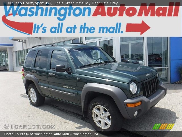 2002 Jeep Liberty Sport 4x4 in Shale Green Metallic