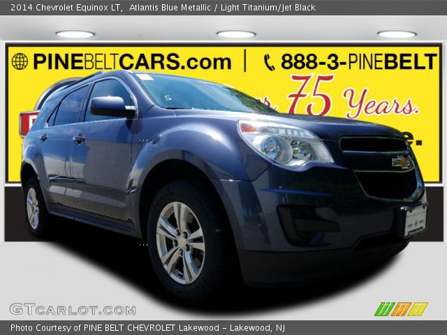2014 Chevrolet Equinox LT in Atlantis Blue Metallic
