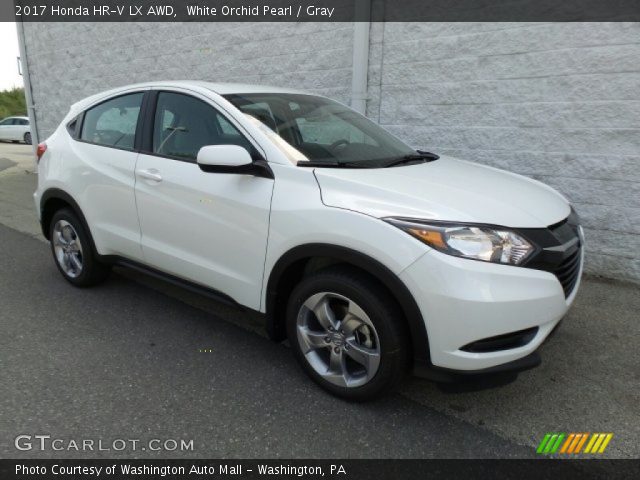 2017 Honda HR-V LX AWD in White Orchid Pearl