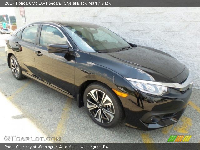 2017 Honda Civic EX-T Sedan in Crystal Black Pearl