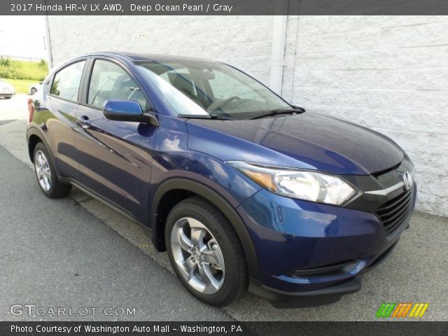 2017 Honda HR-V LX AWD in Deep Ocean Pearl