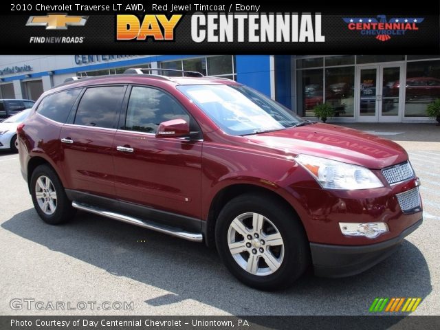 2010 Chevrolet Traverse LT AWD in Red Jewel Tintcoat