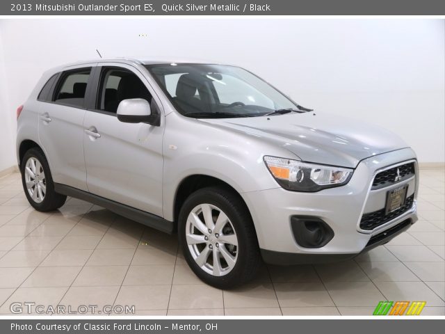 2013 Mitsubishi Outlander Sport ES in Quick Silver Metallic