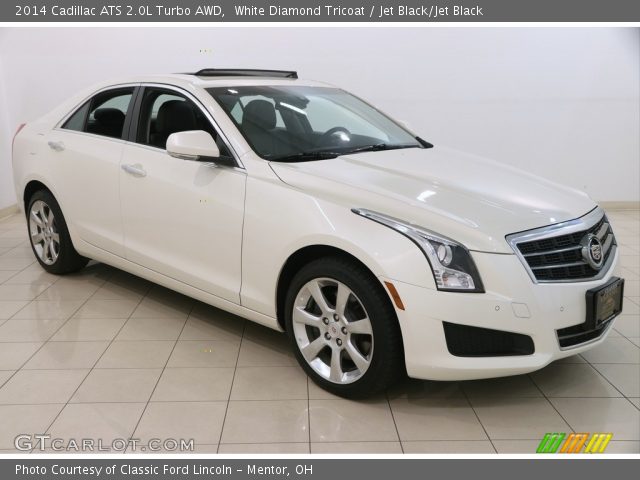 2014 Cadillac ATS 2.0L Turbo AWD in White Diamond Tricoat