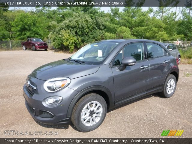 2017 Fiat 500X Pop in Grigio Graphite (Graphite Grey)