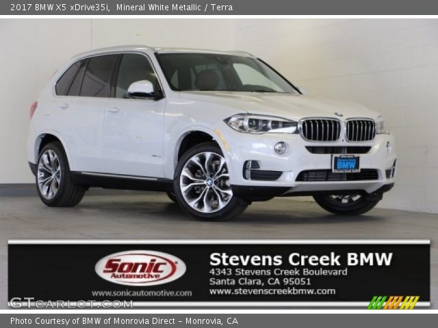 2017 BMW X5 xDrive35i in Mineral White Metallic