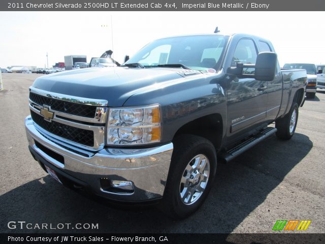 2011 Chevrolet Silverado 2500HD LT Extended Cab 4x4 in Imperial Blue Metallic