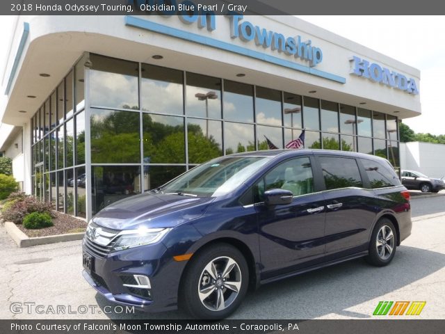 2018 Honda Odyssey Touring in Obsidian Blue Pearl