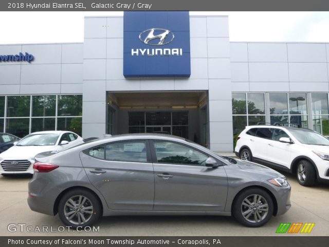 2018 Hyundai Elantra SEL in Galactic Gray