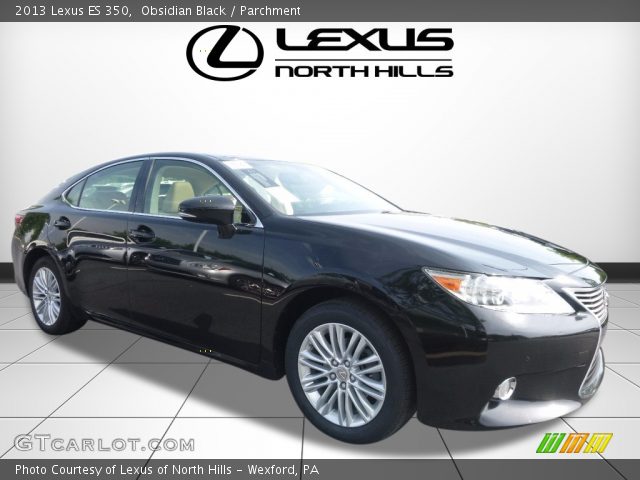 2013 Lexus ES 350 in Obsidian Black