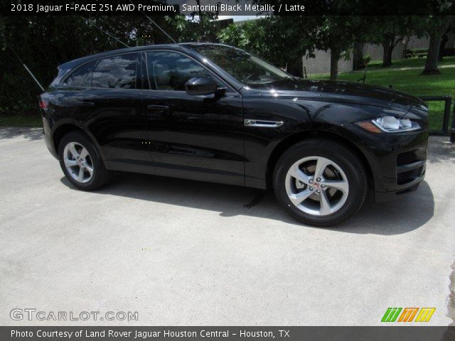 2018 Jaguar F-PACE 25t AWD Premium in Santorini Black Metallic