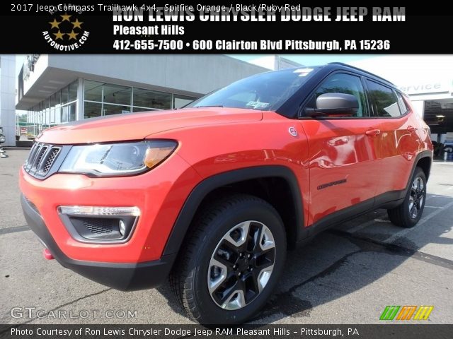 2017 Jeep Compass Trailhawk 4x4 in Spitfire Orange