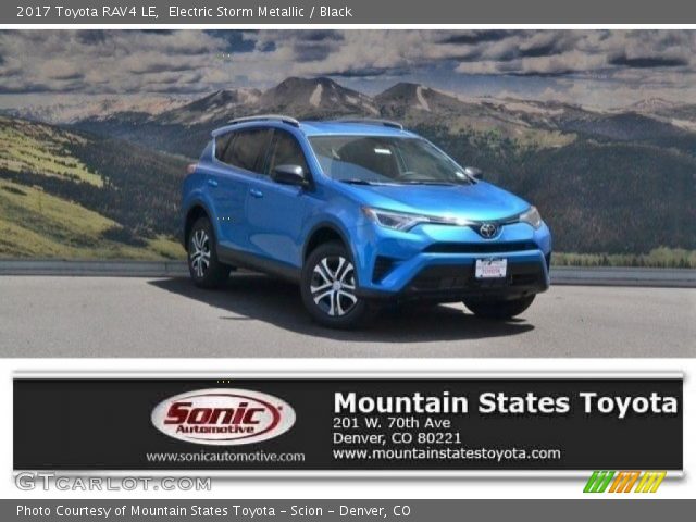 2017 Toyota RAV4 LE in Electric Storm Metallic