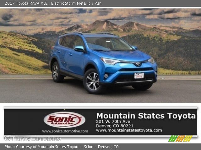 2017 Toyota RAV4 XLE in Electric Storm Metallic