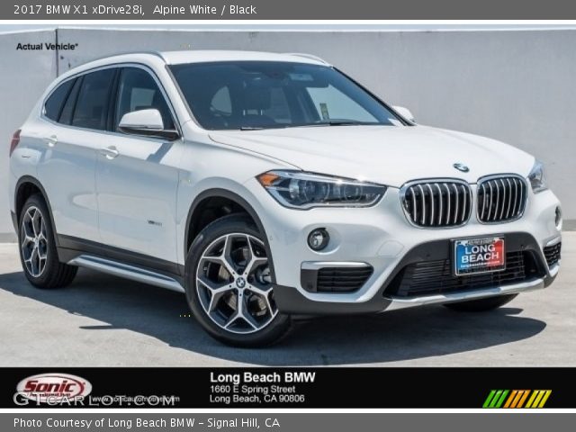 2017 BMW X1 xDrive28i in Alpine White