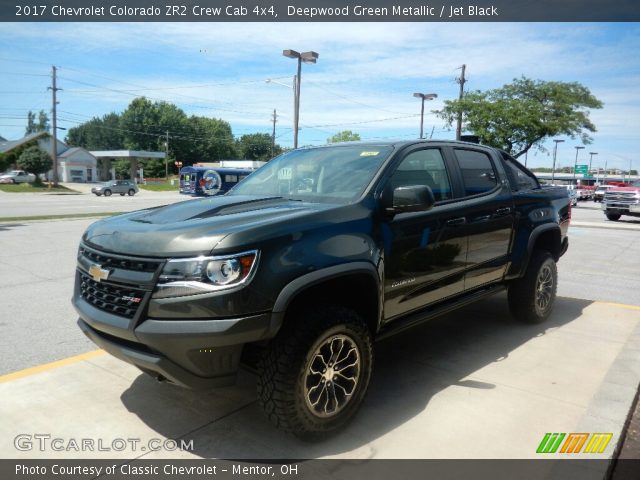 2017 Chevrolet Colorado ZR2 Crew Cab 4x4 in Deepwood Green Metallic