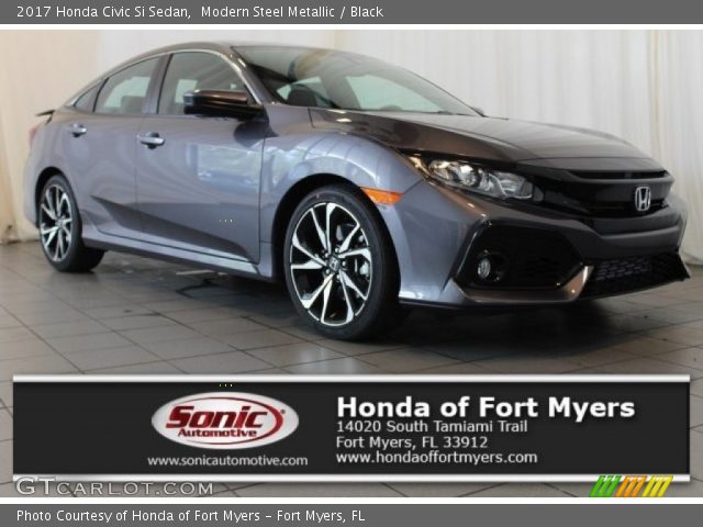 2017 Honda Civic Si Sedan in Modern Steel Metallic