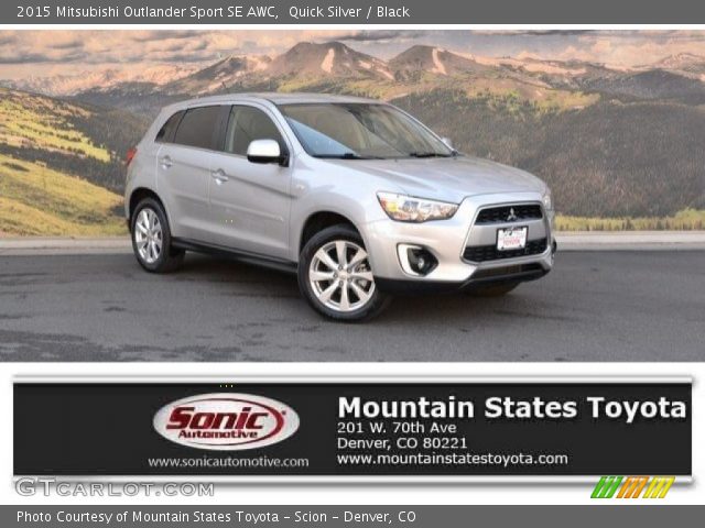 2015 Mitsubishi Outlander Sport SE AWC in Quick Silver