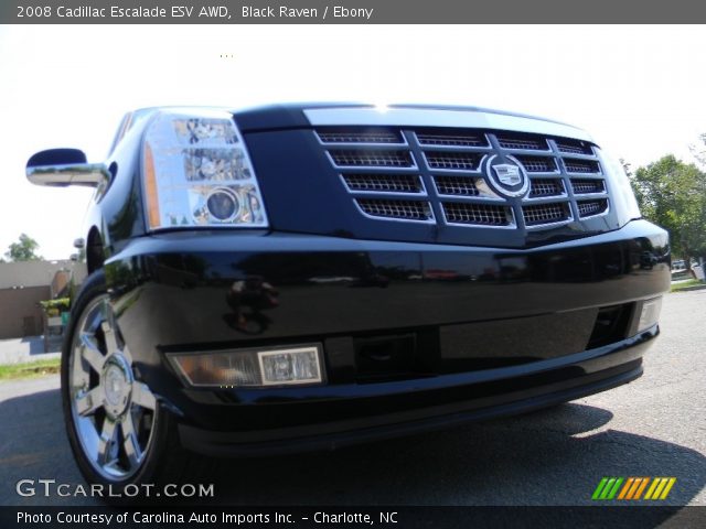 2008 Cadillac Escalade ESV AWD in Black Raven