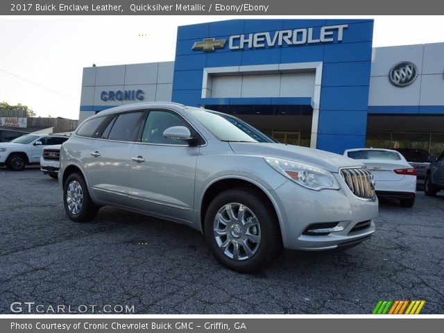 2017 Buick Enclave Leather in Quicksilver Metallic