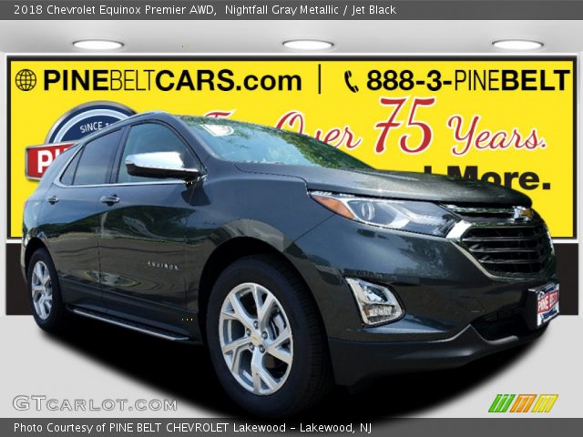 2018 Chevrolet Equinox Premier AWD in Nightfall Gray Metallic
