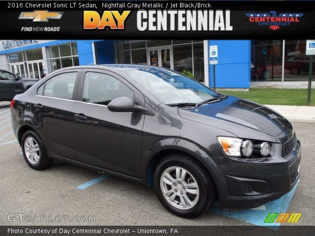 2016 Chevrolet Sonic LT Sedan in Nightfall Gray Metallic