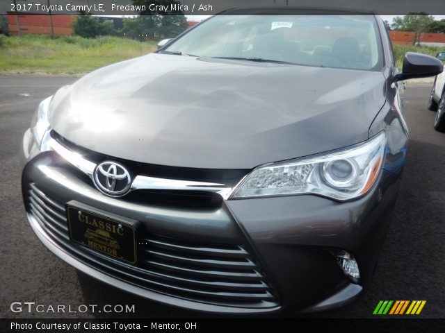 2017 Toyota Camry LE in Predawn Gray Mica