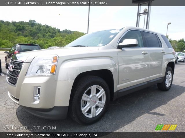 2015 GMC Terrain SLE in Champagne Silver Metallic