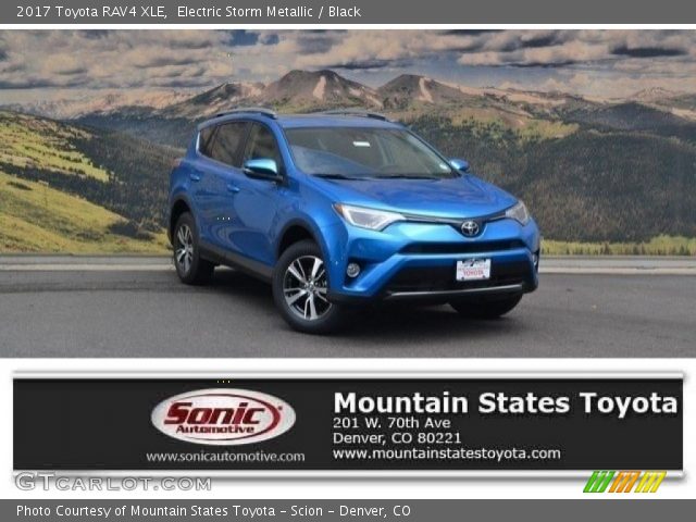 2017 Toyota RAV4 XLE in Electric Storm Metallic