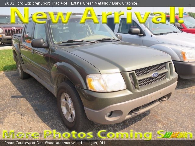 2001 Ford Explorer Sport Trac 4x4 in Estate Green Metallic