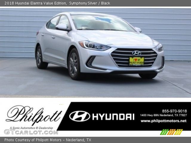 2018 Hyundai Elantra Value Edition in Symphony Silver