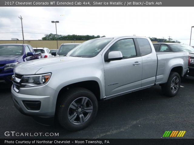 2017 Chevrolet Colorado WT Extended Cab 4x4 in Silver Ice Metallic