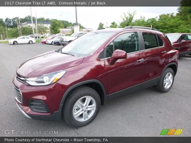 2017 Chevrolet Trax LT AWD in Crimson Metallic