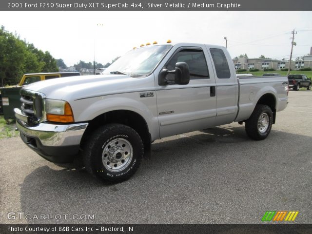 2001 Ford F250 Super Duty XLT SuperCab 4x4 in Silver Metallic