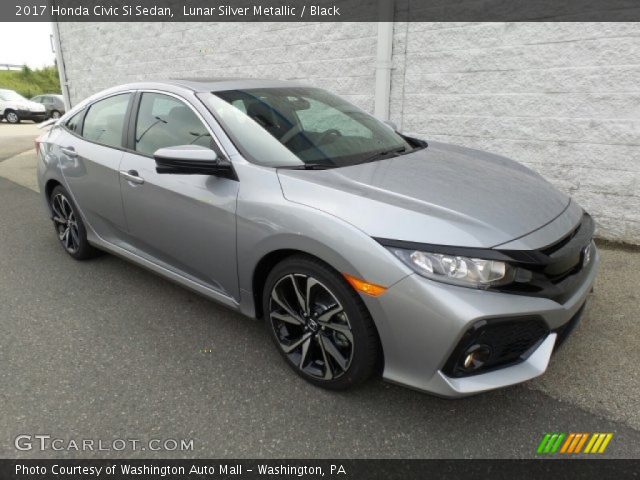 2017 Honda Civic Si Sedan in Lunar Silver Metallic