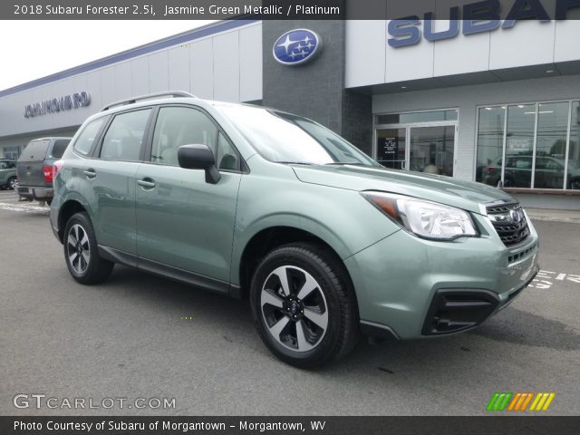 2018 Subaru Forester 2.5i in Jasmine Green Metallic