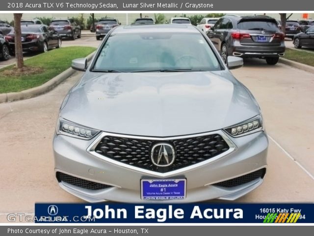 2018 Acura TLX V6 Technology Sedan in Lunar Silver Metallic