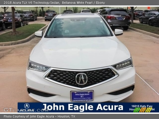 2018 Acura TLX V6 Technology Sedan in Bellanova White Pearl