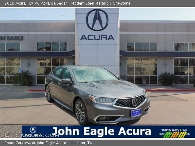 2018 Acura TLX V6 Advance Sedan in Modern Steel Metallic