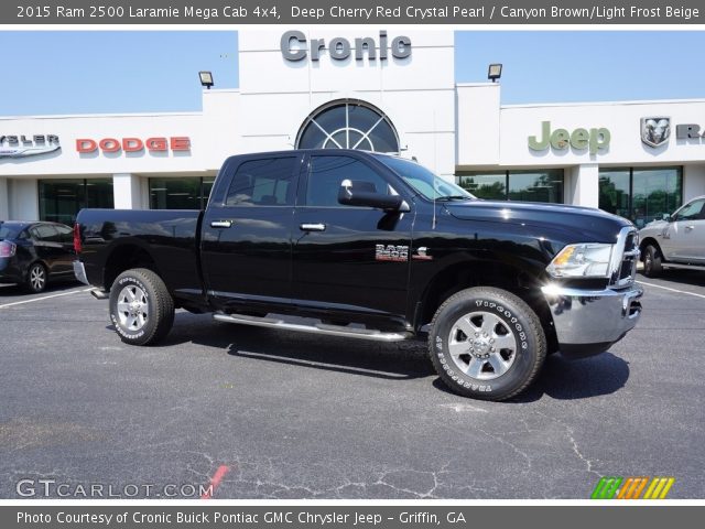 2015 Ram 2500 Laramie Mega Cab 4x4 in Deep Cherry Red Crystal Pearl