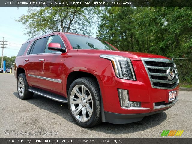 2015 Cadillac Escalade Luxury 4WD in Crystal Red Tintcoat