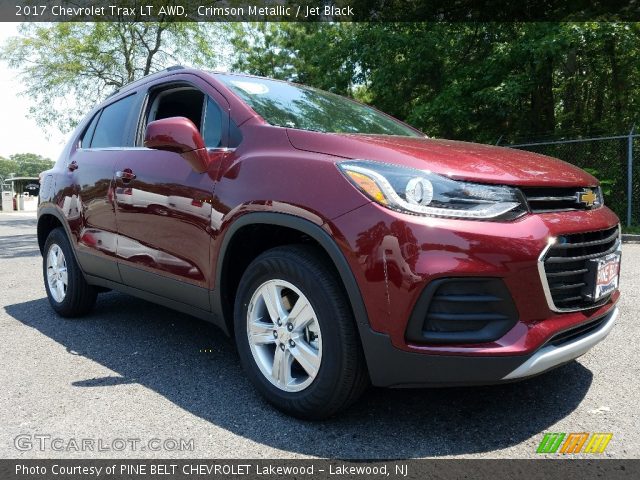 2017 Chevrolet Trax LT AWD in Crimson Metallic